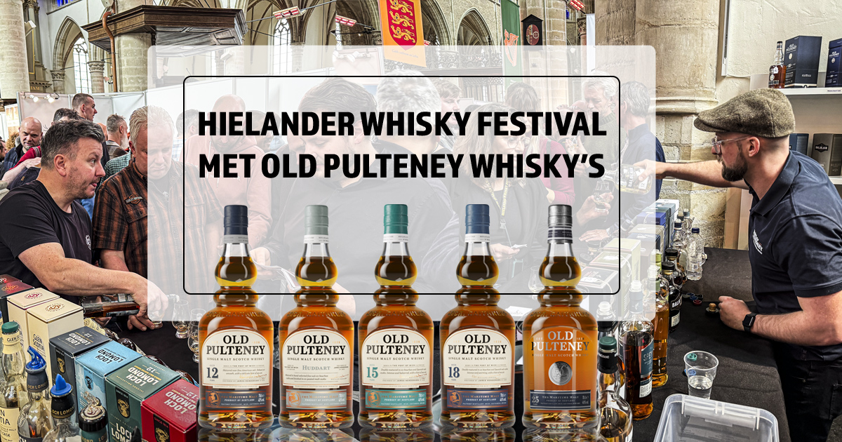 Old Pulteney whisky’s populair op Hielander Whisky Festival 2024