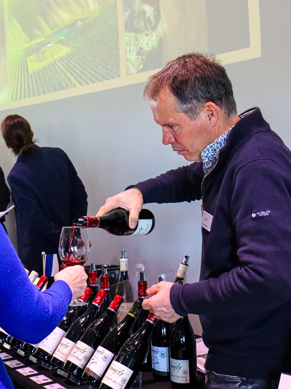 Franse wijnen van Domaine Brunely uit de Rhône met Charles Carichon op De Monnik Wine Experience 2024