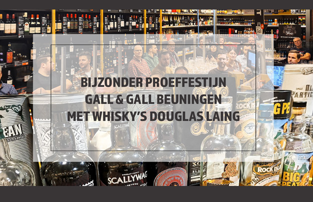 Bijzonder proeffestijn Gall & Gall Beuningen met whisky’s Douglas Laing
