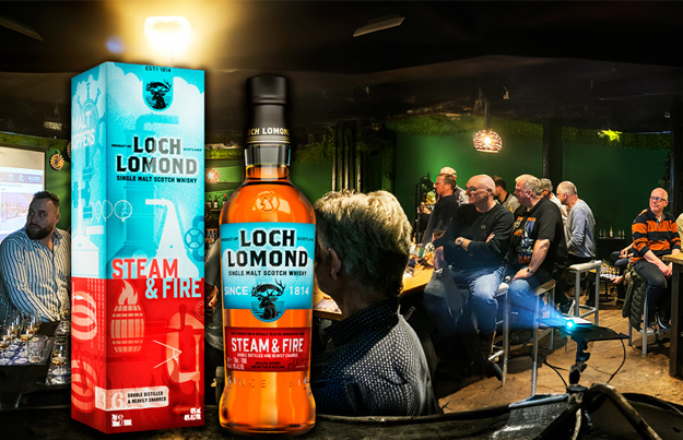 Steam & Fire tijdens begin whiskyproeverij in Emmen