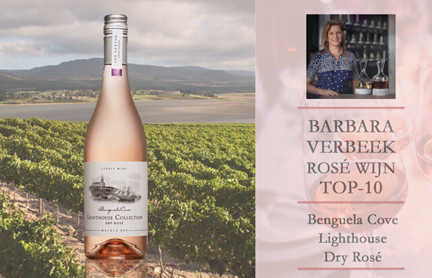 Benguela Cove Lighthouse Dry Rosé in de top-10 van Barbara Verbeek