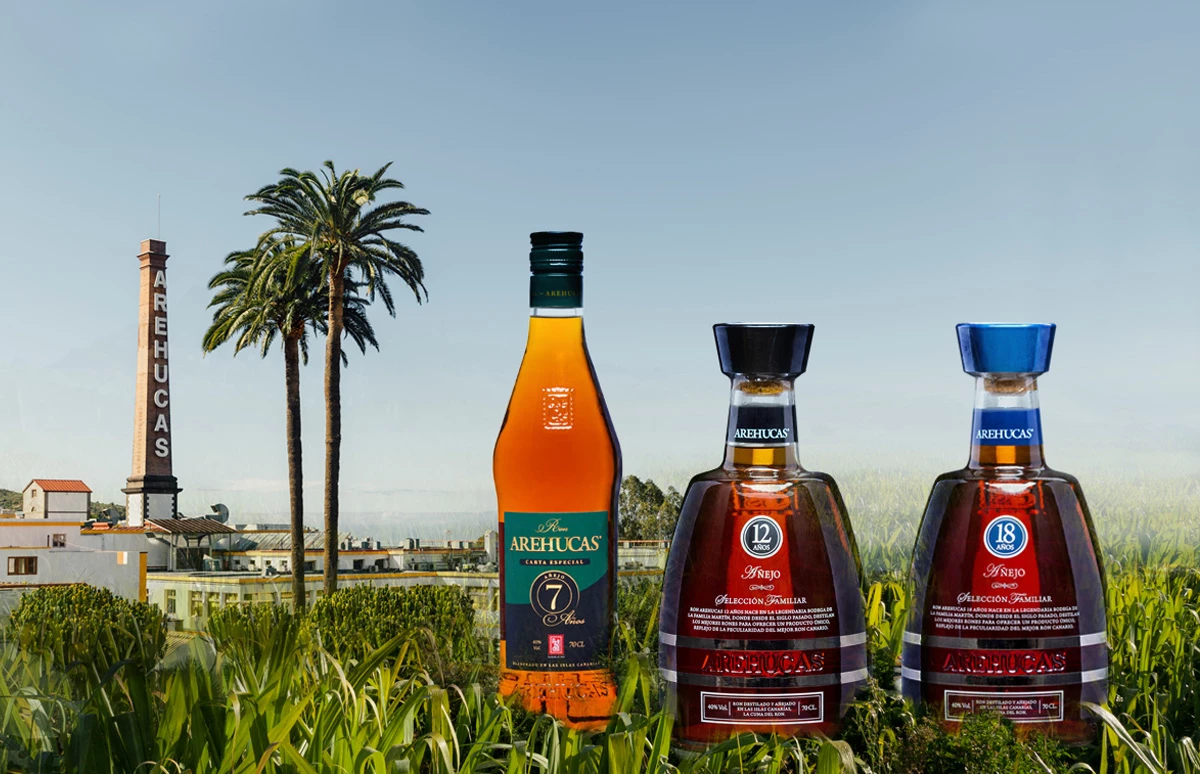 De rum van Ron Arehucas