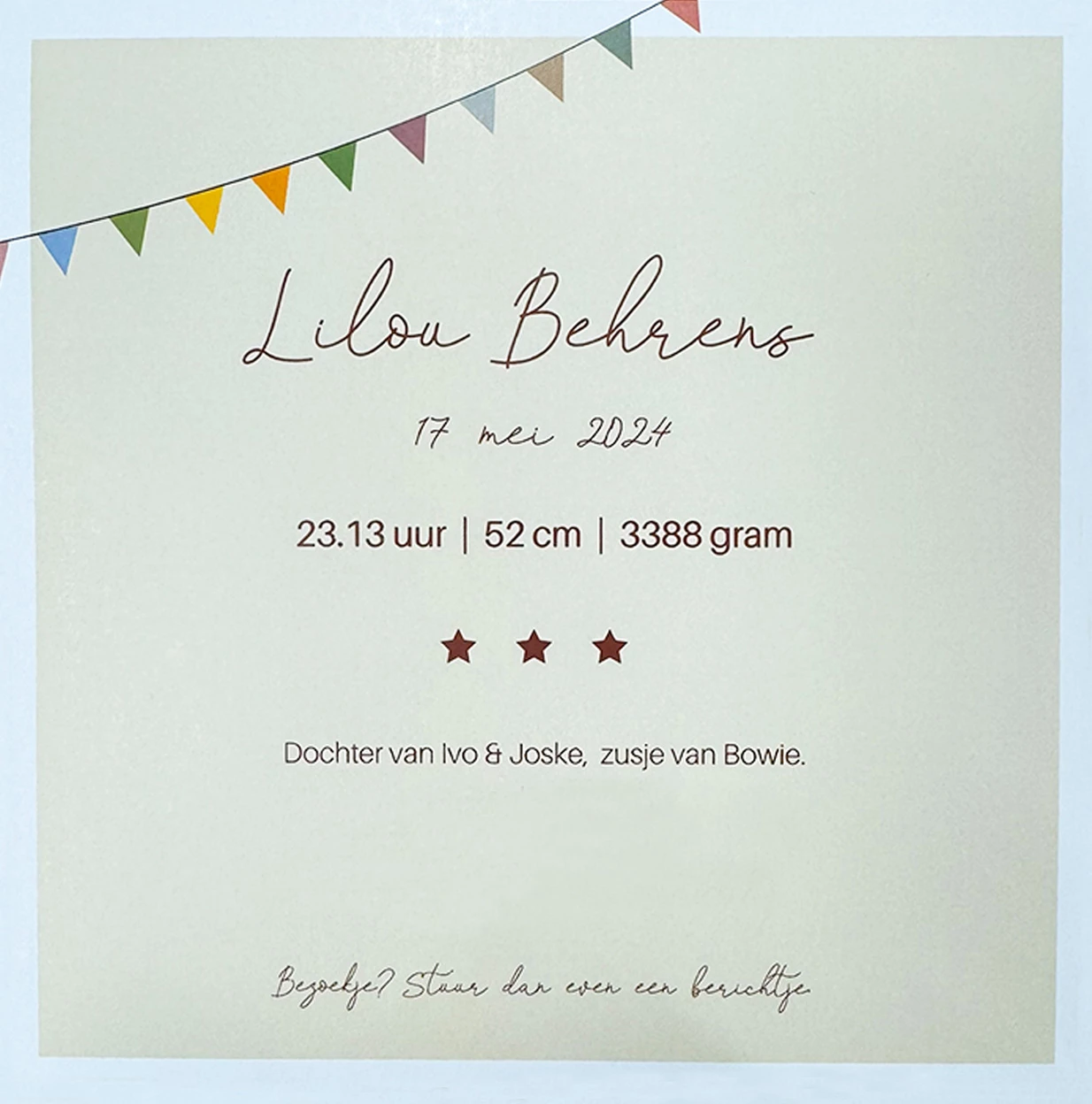 Gezinsuitbreiding bij Joske, Ivo en Bowie2