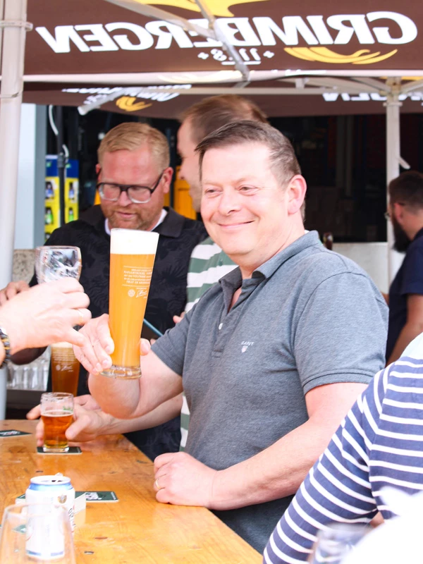 Voorjaarsbarbecue De Monnik Dranken 2024  sfeer1