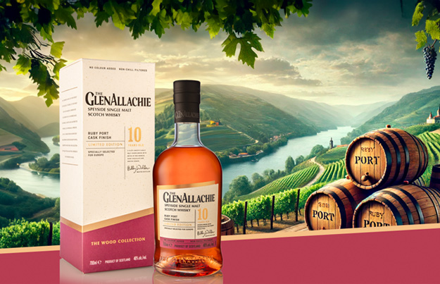 The GlenAllachie komt met Ruby Port Cask Finish