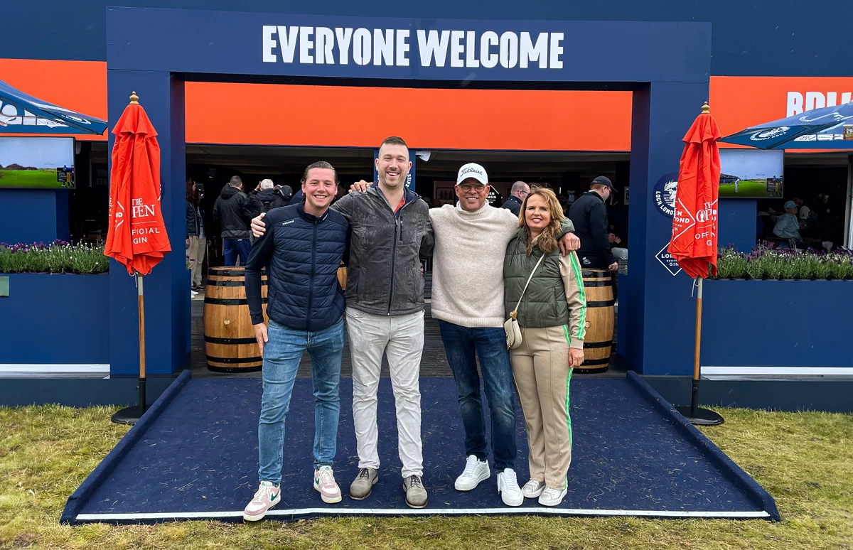Nederlandse golfbanen naar 152e editie The Open bij de Loch Lomond VIP-tent