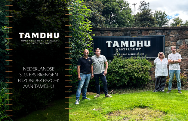 Nederlandse slijters brengen bijzonder bezoek aan Tamdhu