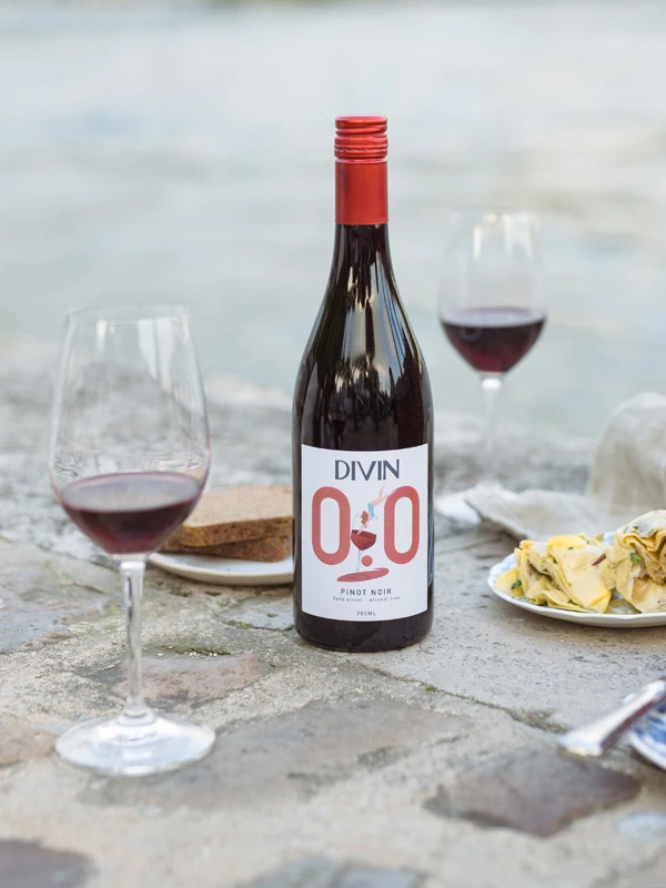 Alcoholvrije wijnen Divin Chenin Pinot Noir