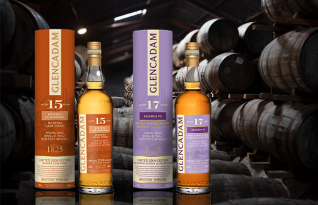Glencadam 15 YO Madeira & 17 YO PX Quarter Cask