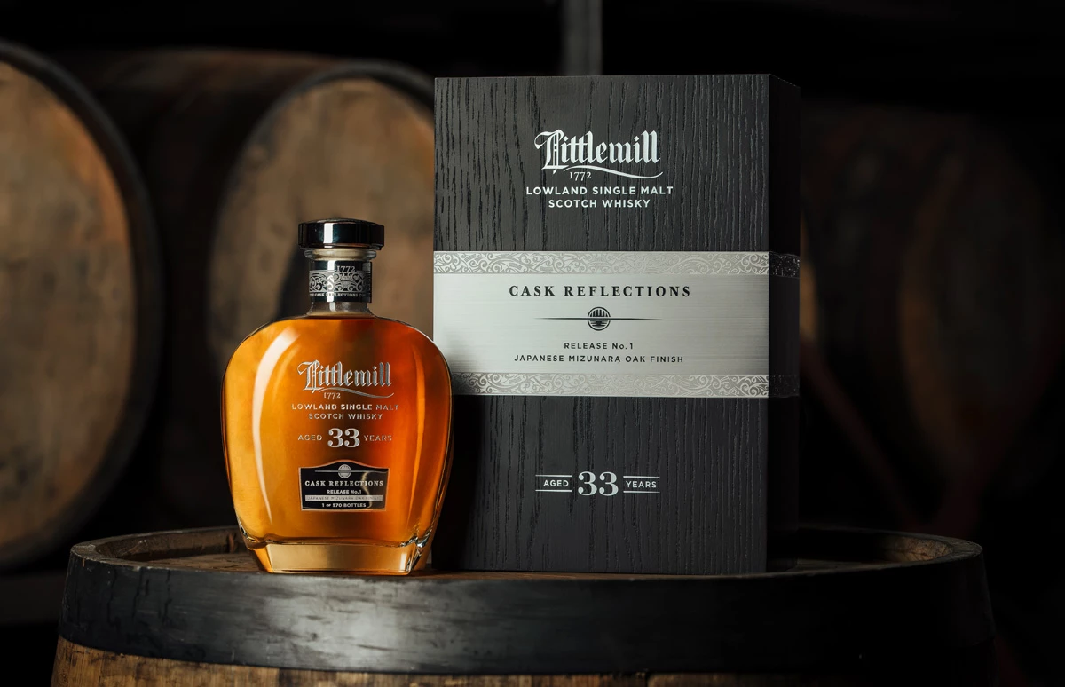 Littlemill 33 YO Cask Reflections No 1 – Mizunara Oak op Lowland Diner 2024 in Eindhoven