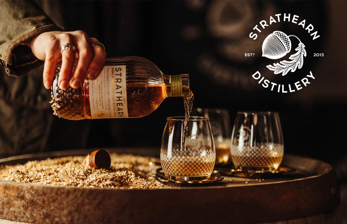 Strathearn Single Malt in line-up whiskyproeverij Drankenspeciaalzaak Peet in Zoetermeer