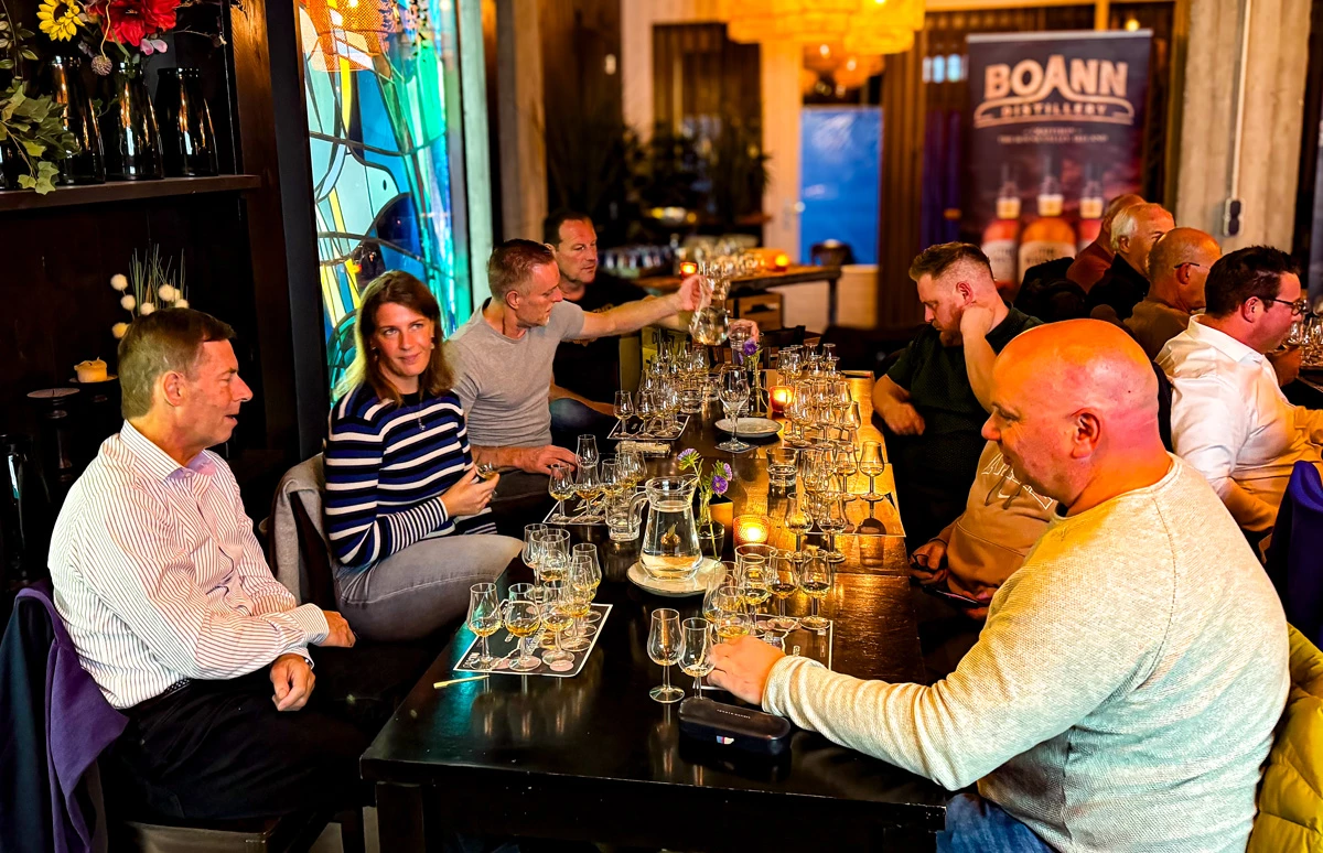 Genieten bij peated whiskyproeverij in Best