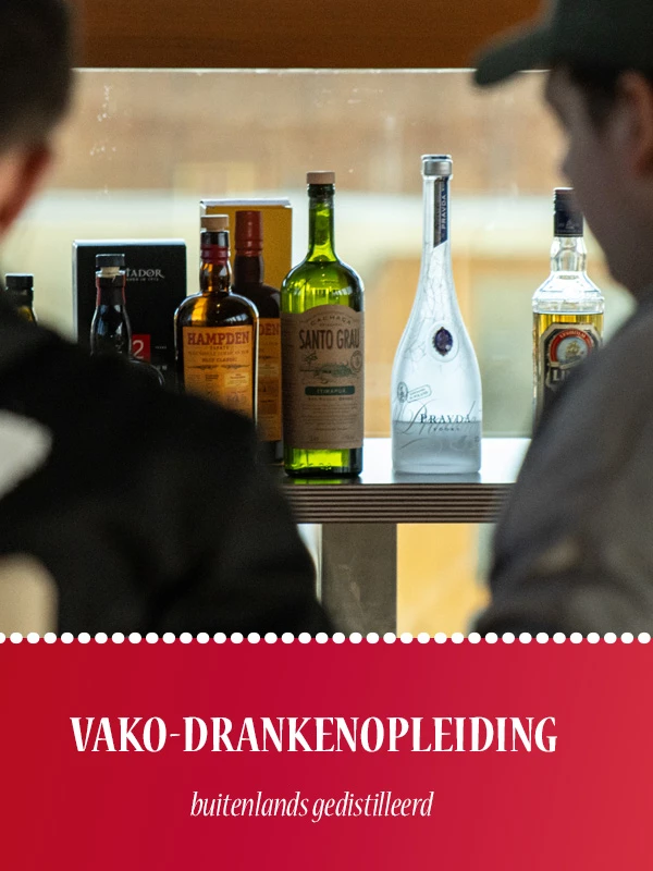 VAKO-lesdag āoverig gedistilleerdā bij De Monnik Dranken 1