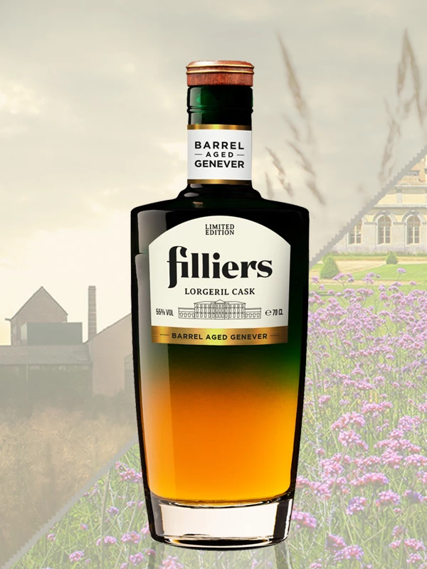 Filliers 15 Year Old Barrel Aged Genever Lorgeril Single Cask sfeer 1