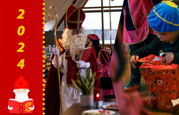 Sinterklaas op bezoek bij De Monnik Dranken 2024