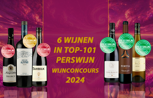 6 wijnen De Monnik Dranken in top-101 Perswijn Wijnconcours 2024