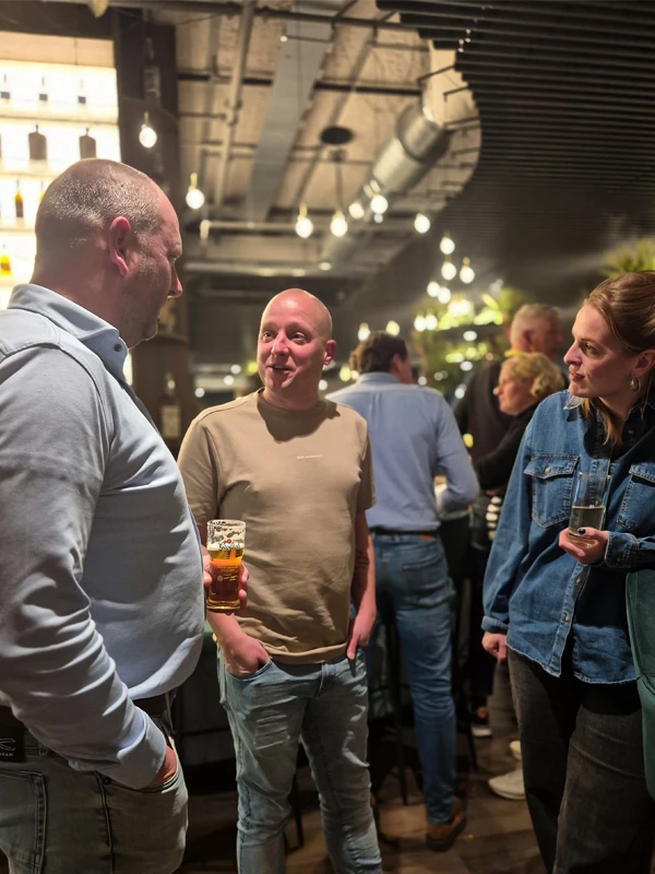 Nieuwjaarsreceptie De Monnik Dranken 2025 sfeer 3
