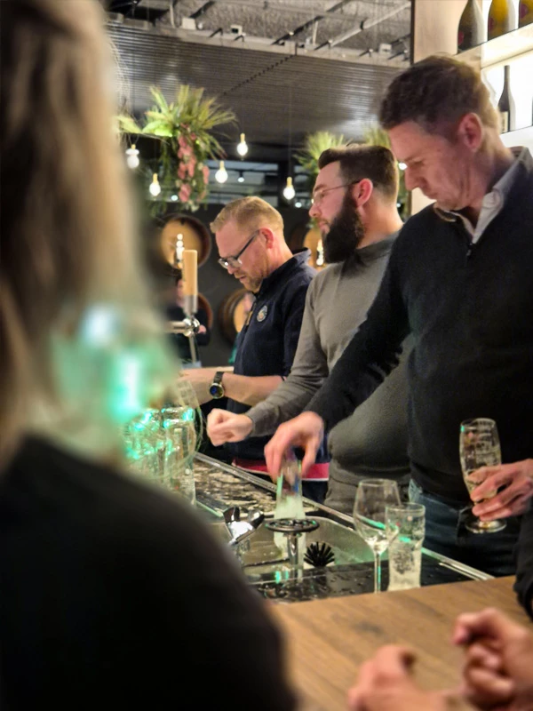 Nieuwjaarsreceptie De Monnik Dranken 2025 sfeer 1