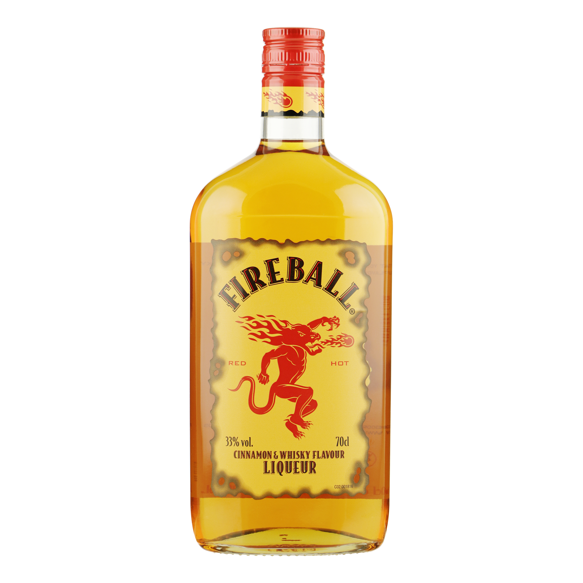 Fireball Cinnamon Whisky 0 70 Ltr De Monnik Dranken