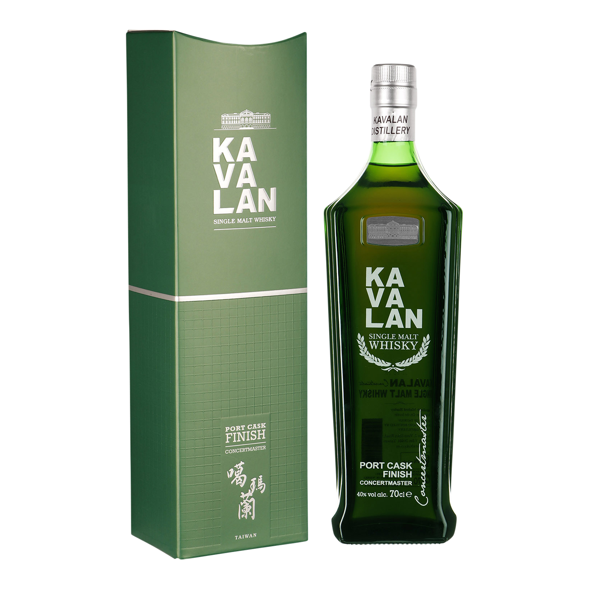 KAVALAN - Concertmaster Port Cask Finish - Whisky Single Malt - 40% Alcool  - Origine : Taïwan/Yilan County - 70 cl : : Epicerie