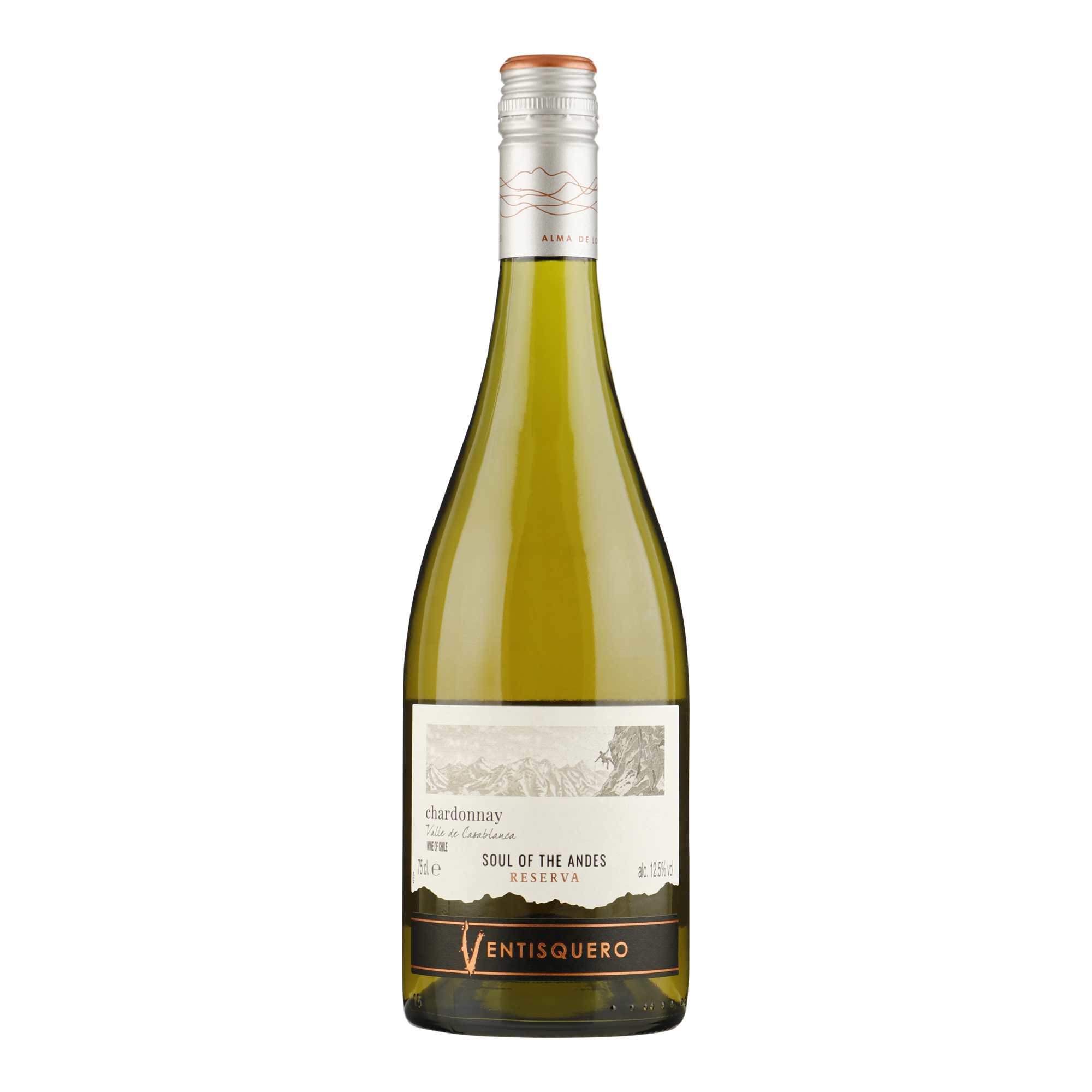 VENTISQUERO Reserva Chardonnay Monnik De Casablanca | de -Valle Dranken