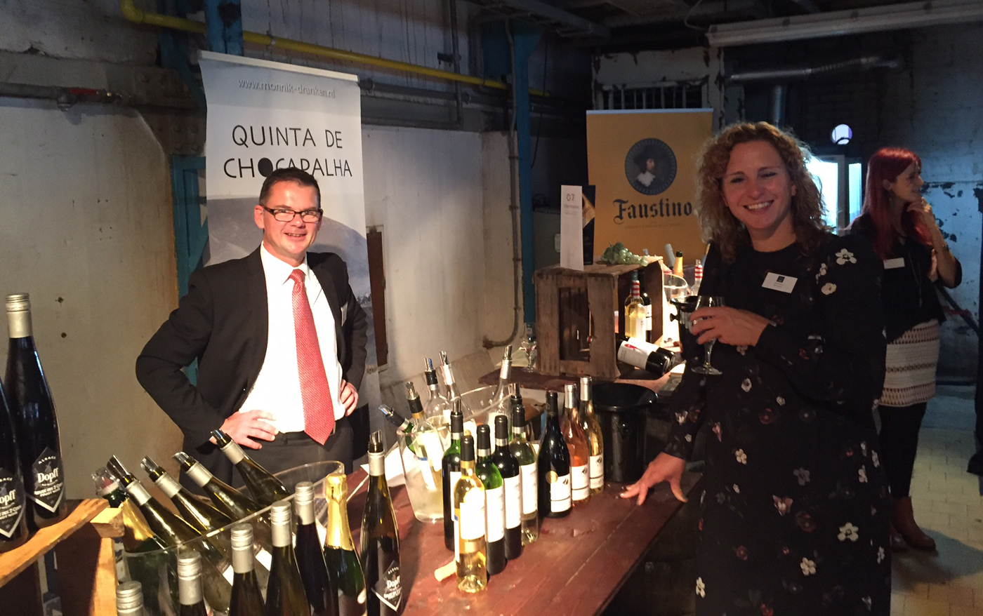 Mitra Ondernemersdag 2017 wijnstand Portugees wijnhuis Quinta de Chocapalha