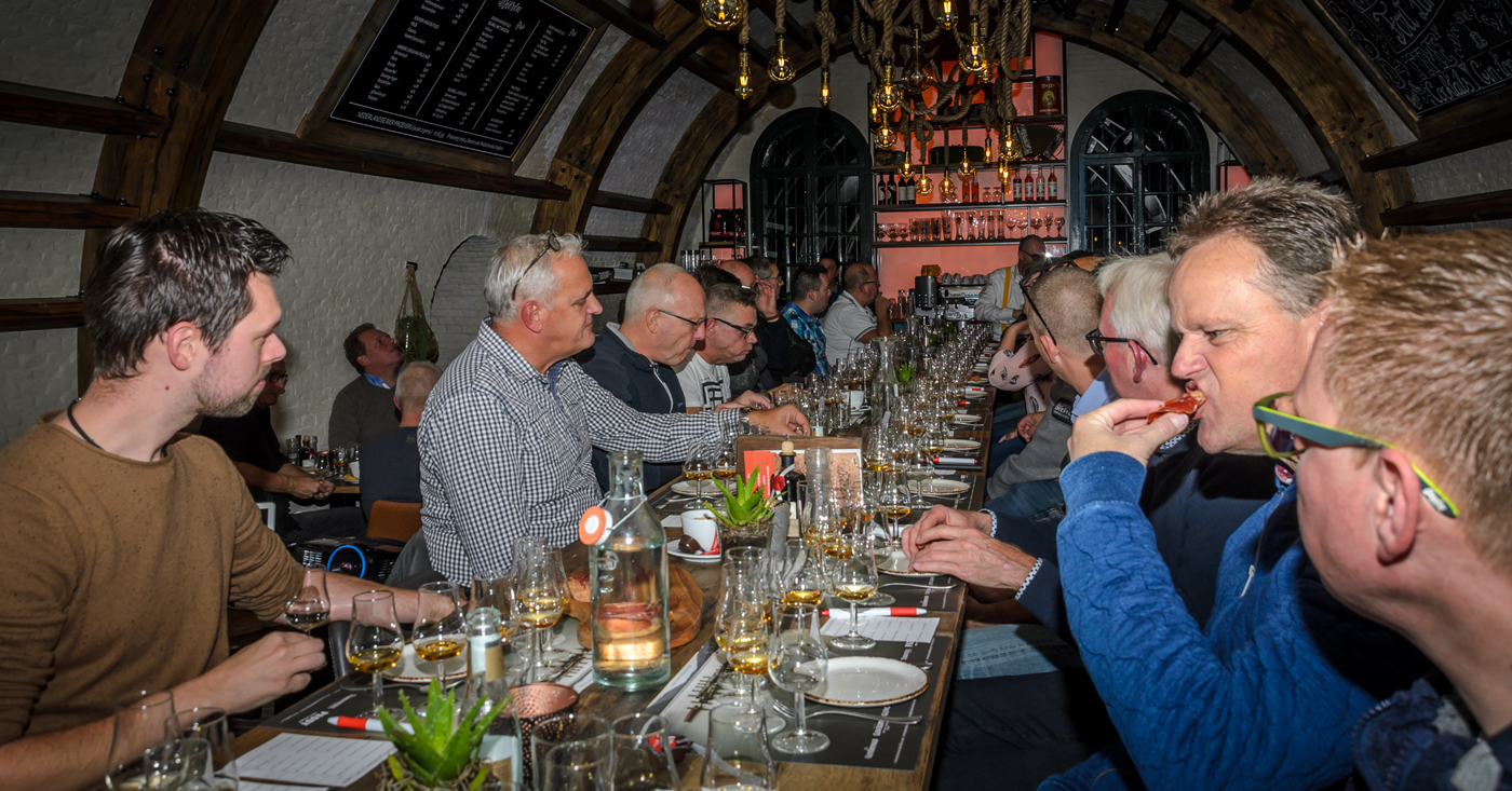 Glen Scotia voelt zich thuis op whiskyproeverij in Fort Lunet
