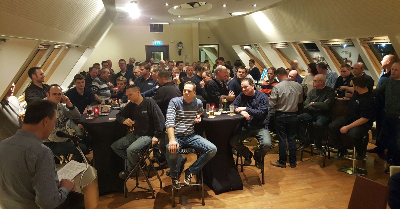 Nieuwjaarsborrel 2018 voor personeel De Monnik Dranken