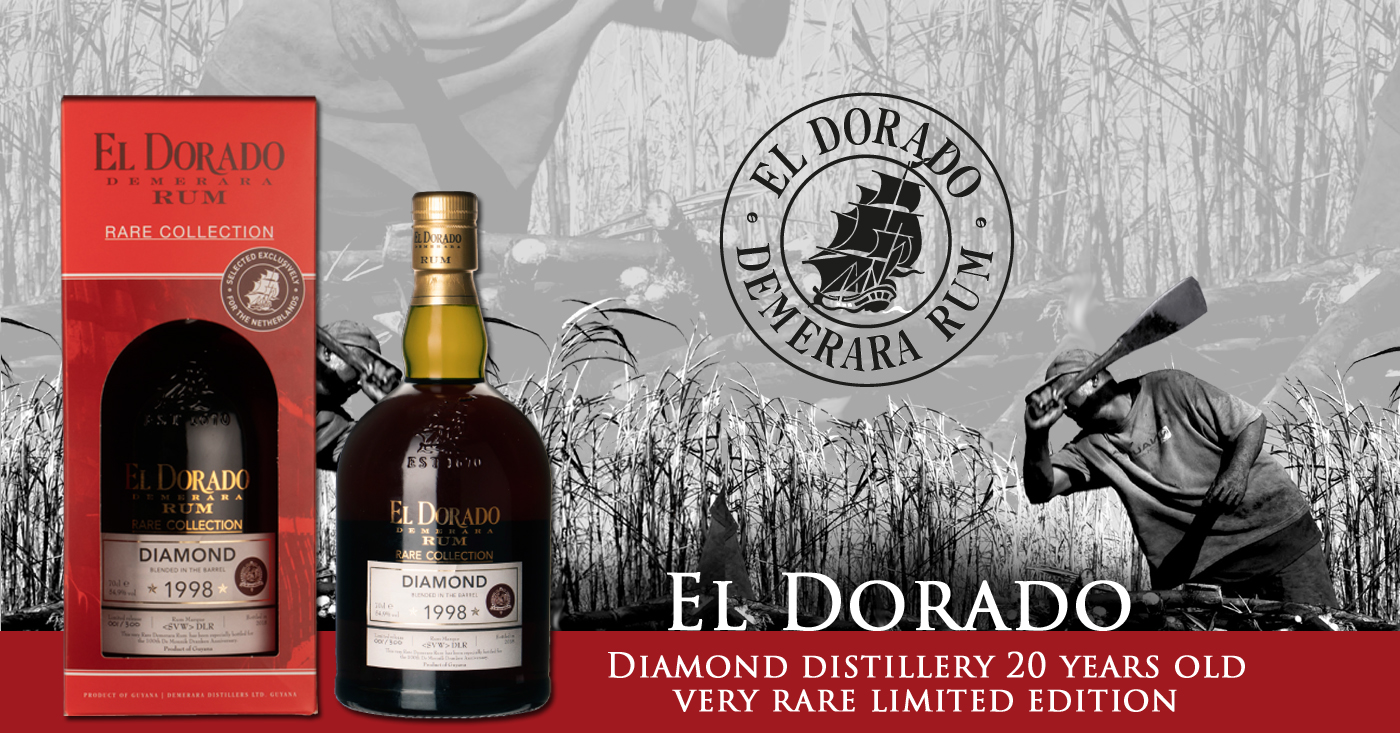 Bijzondere uitgave El Dorado Rum speciaal voor 100-jarig jubileum De Monnik Dranken