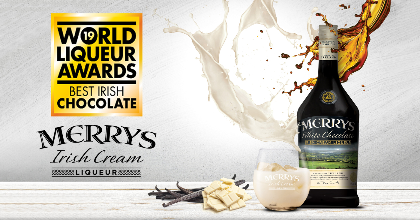 Merrys wint ‘Best Irish Chocolate Liqueur’ op World Liqueur Awards 2019