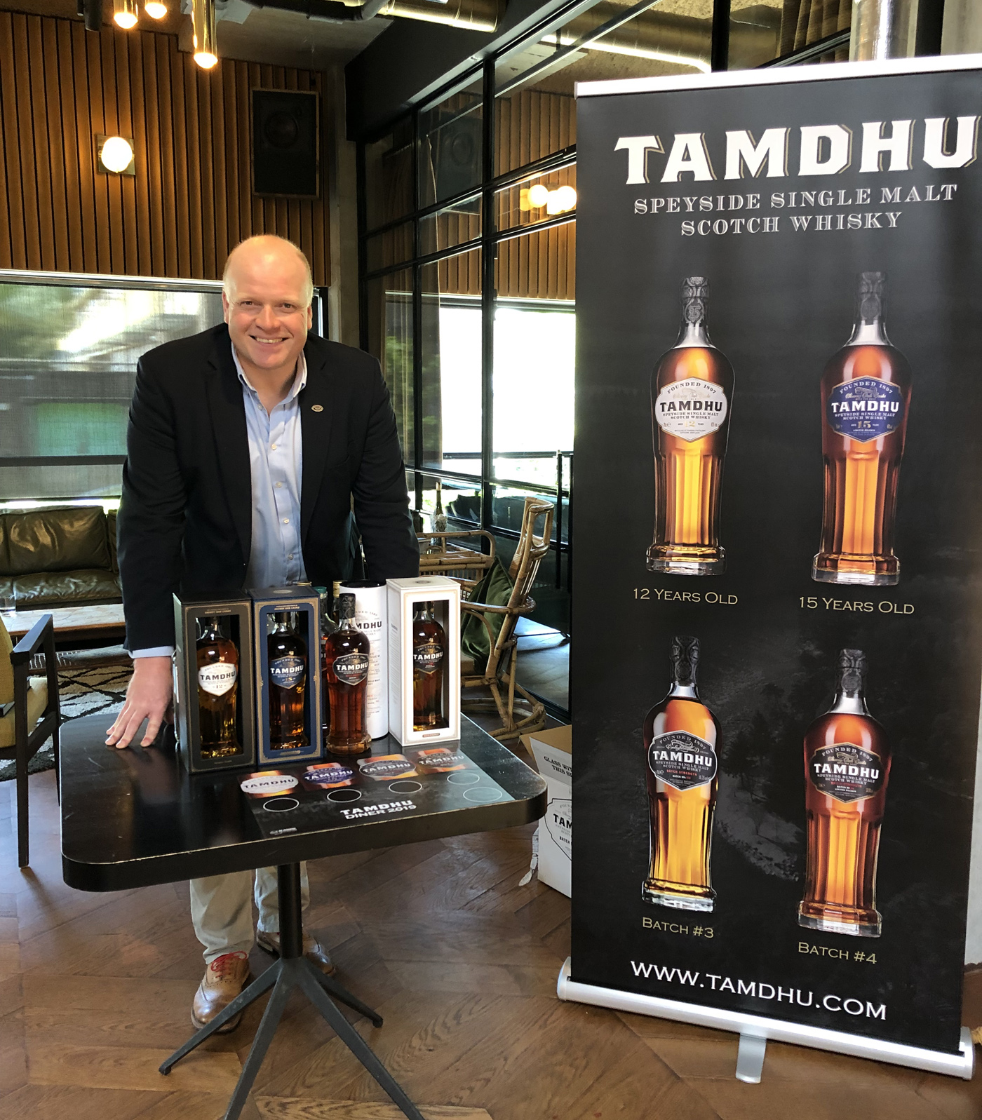 Tamdhu Whisky Diner 2019 groot succes_Gordon Dundas 