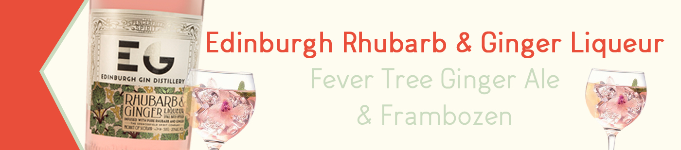 Edinburgh Rhubarb & Ginger Liqueur